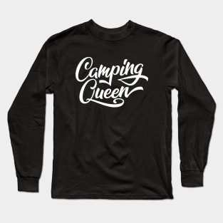 Camping Queen Long Sleeve T-Shirt